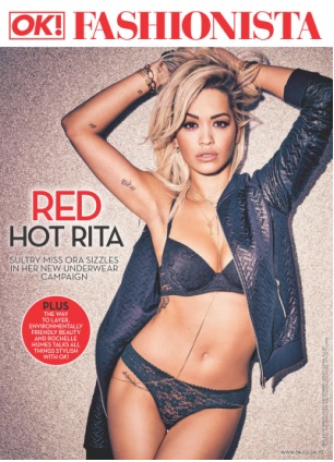 Rita Ora Sexy as Hell at OK Magazine UK 2015