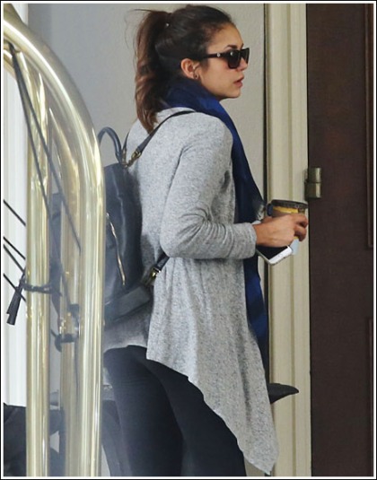 Nina Dobrev Teases Us With Her Booty Curves And Some Tim Hortons Nina Dobrev Teases Us With Her Booty Curves And Some Tim Hortons