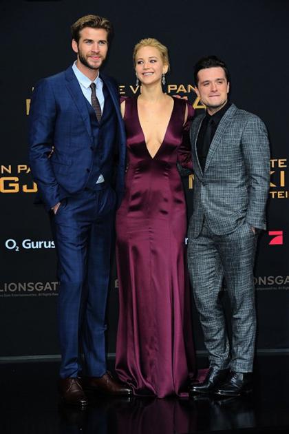 Jennifer Lawrence, Josh Hutcherson and Liam Hemsworth Premiere 'The Hunger Games: Mockingjay Part 2' in Berlin!