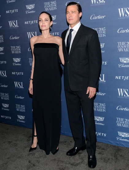 Angelina Jolie in Tom Ford at the WSJ. Magazine event: stunning or tired?