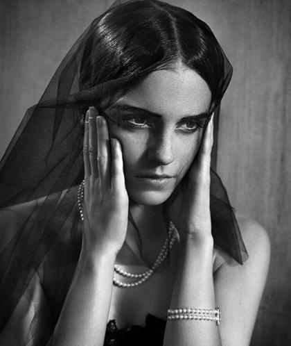 Emma Watson Scores Stunning Feature in Vogue Italia