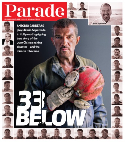Antonio Banderas on filming The 33, about the Chilean miners: 'everyone got sick'