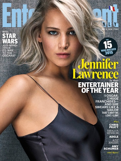 Jennifer Lawrence is EW's 2015 Entertainer of the Year: good call or boring'