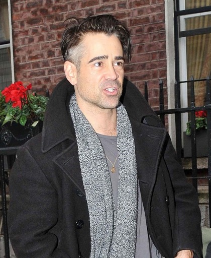 Colin Farrell has gray temples now: still really hot or losing it?