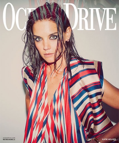 Katie Holmes covers Ocean Drive: 'I don't regret anything that I?ve done'