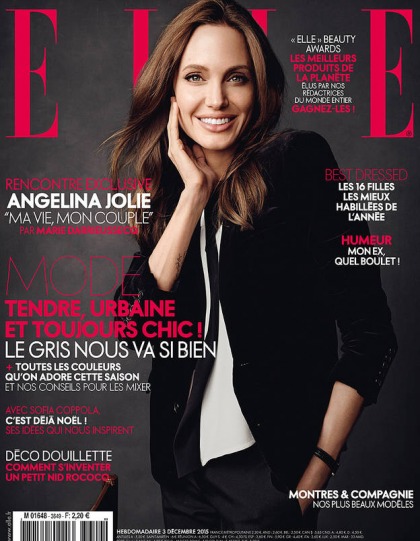 Angelina Jolie covers Elle France to promote box office bomb 'By the Sea'