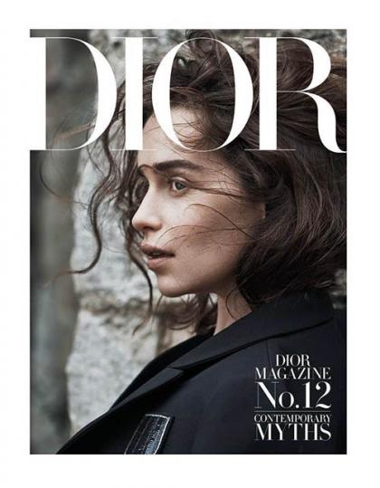 Emilia Clarke Dazzles on Dior Magazine Cover