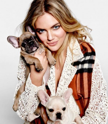 Kate Upton Shows Off Her Puppies In Harper's Bazaar