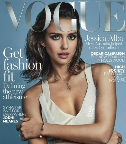 Jessica Alba Does Vogue Good