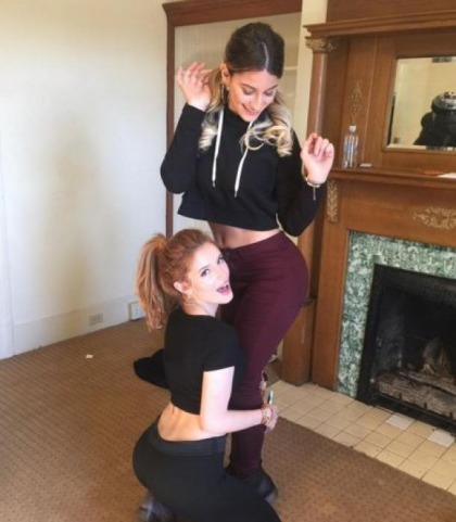 Bella Thorne And The Twerking Chick Make A Good Pair