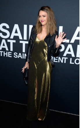 Jessica Alba Awesome Outfit at Saint Laurent event in LA