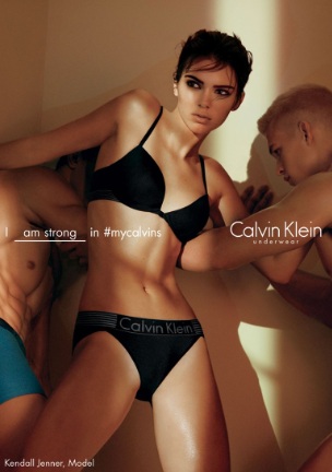 Kendall Jenner ' Calvin Klein Underwear Spring 2016