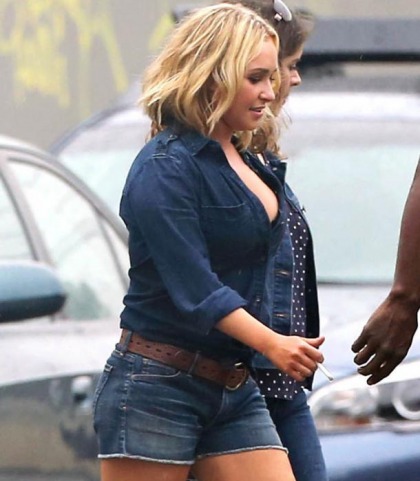 Hayden Panettiere Smokes It For A Carl's Jr. Commercial