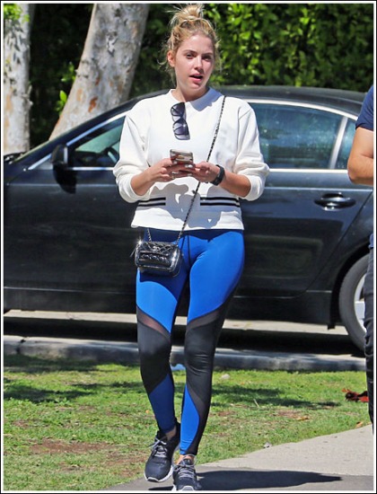 Ashley Benson Struts Her Bodacious Curves And Sexy Legs In Workout Leggings Ashley Benson Struts Her Bodacious Curves And Sexy Legs In Workout Leggings