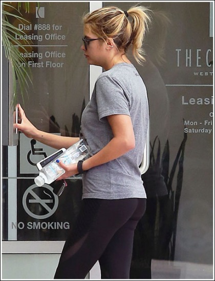 Ashley Benson Busts Out Her Bootylicious Booty In Workout Leggings Ashley Benson Busts Out Her Bootylicious Booty In Workout Leggings