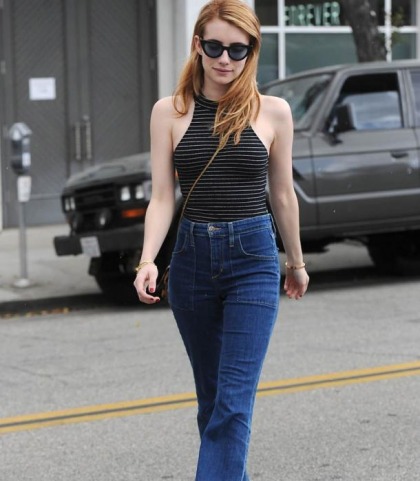 Emma Roberts Works The Streets