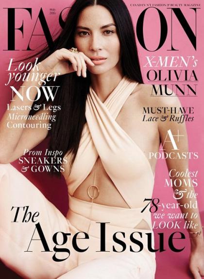 Olivia Munn is Marvelous on the May 2016 Cover of FASHION