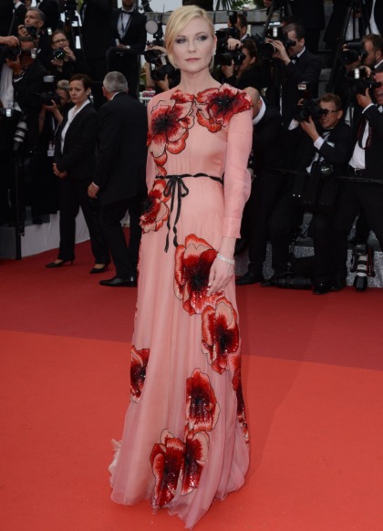 Kirsten Dunst in floral Gucci at Cannes' opening night: fabulous or too flowery'