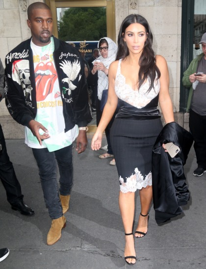 Kim Kardashian & Kanye West caused chaos & a near-riot in New York
