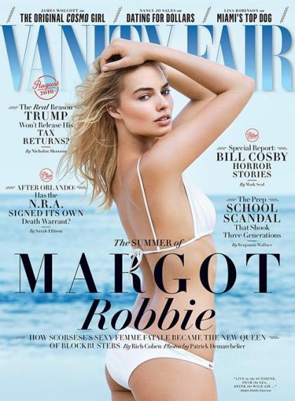 Margot Robbie Turns Up the Charm on Vanity Fair August 2016 Cover