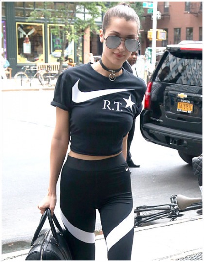 Bella Hadid Braless And Busting Out Like Bananas Bella Hadid Braless And Busting Out Like Bananas