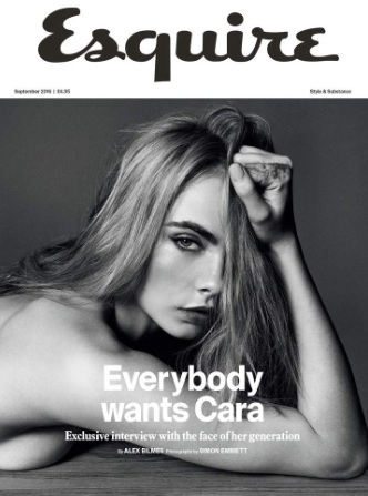 Cara Delevingne Absolutely Hot at Esquire UK September 2016