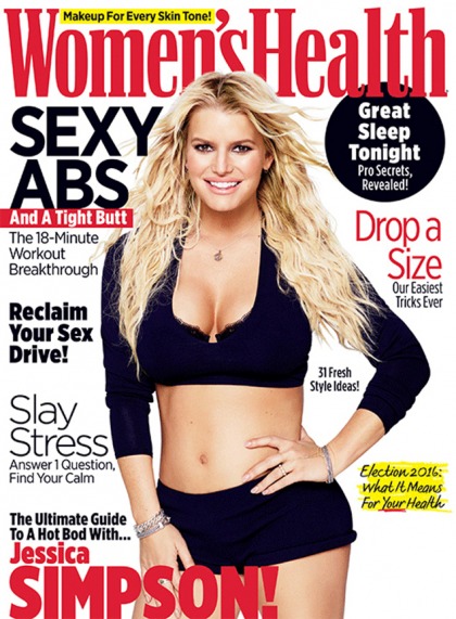 Jessica Simpson: 'I was going to get a breast reduction?but I like how they are'