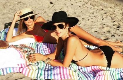 Alessandra Ambrosio In A Bikini On Instagram