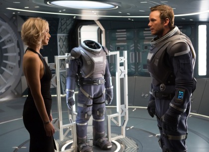 Jennifer Lawrence & Chris Pratt get romantic in 'Passengers?: meh or yay'