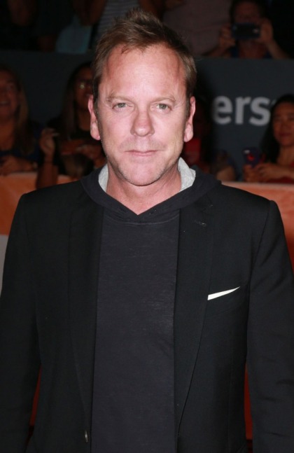 Kiefer Sutherland gave up riding motorcycles, won't give up drinking