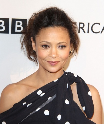 Thandie Newton in Monse at the BAFTA tea party: quirky cute or just weird?