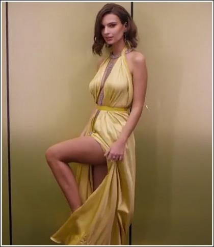 Emily Ratajkowski Puts On A Sexy Cleavage, And Booty, And Leg Show Emily Ratajkowski Puts On A Sexy Cleavage, And Booty, And Leg Show