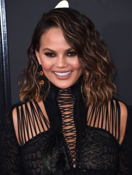 Chrissy Teigen in Roberto Cavalli at the Grammys: lovely or forgettable?