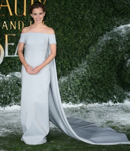 Emma Watson in Emilia Wickstead at UK 'Beauty' premiere: elegant or blah'