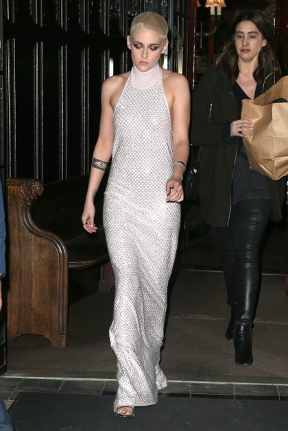 Kristen Stewart in Chanel at the NY 'shopper' premiere: stunning or blah'