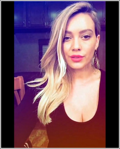 Hilary Duff Drops Some Massive/Perfect Cleavage Action Hilary Duff Drops Some Massive/Perfect Cleavage Action