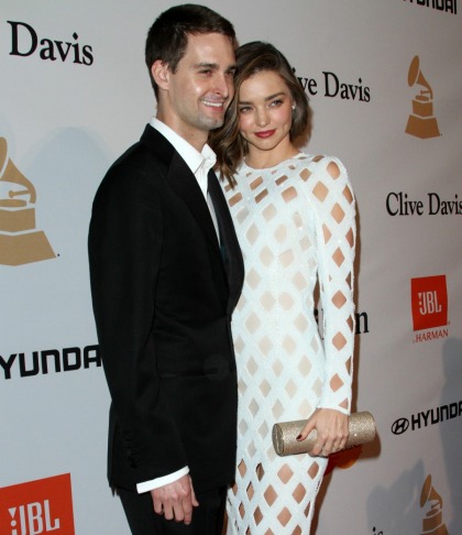 Miranda Kerr & Evan Spiegel got married in a small backyard ceremony