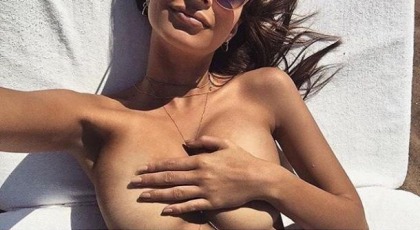 Emily Ratajkowski Topless Goodness
