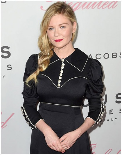 Kirsten Dunst Gets Boobtastic In A Tight Dress Kirsten Dunst Gets Boobtastic In A Tight Dress