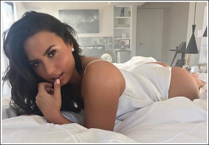 Demi Lovato Gets Bootylicious In Revealing Lingerie Demi Lovato Gets Bootylicious In Revealing Lingerie
