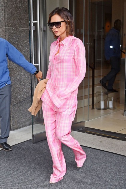 Will Victoria Beckham make pajamas as outerwear happen?