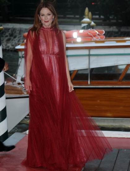 Julianne Moore in LV & Valentino at the Venice Film Festival: stunning or awful?