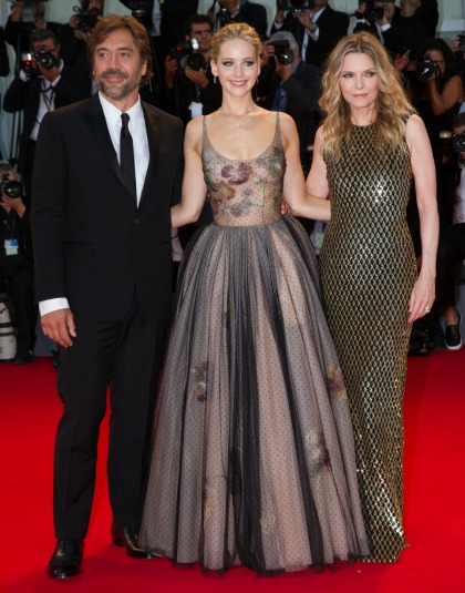 Jennifer Lawrence in Dior at the Venice 'mother!' premiere: princess-fug or fine'