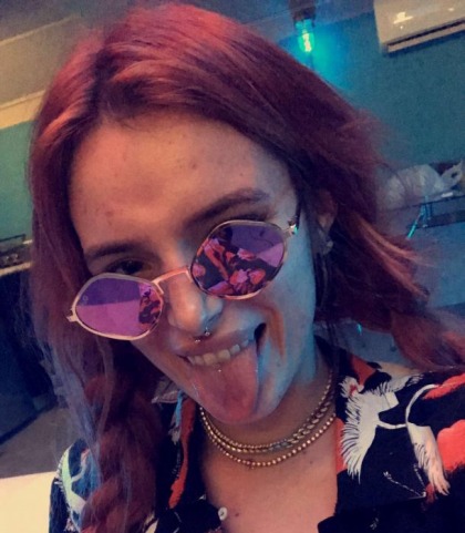 Bella Thorne Is Using Her Tongue Again