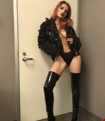 Something's Wrong With Bella Thorne's Cleavage!