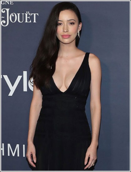 The Walking Dead's Christian Serratos Unleashes Her Massive Braless Cleavage The Walking Dead's Christian Serratos Unleashes Her Massive Braless Cleavage