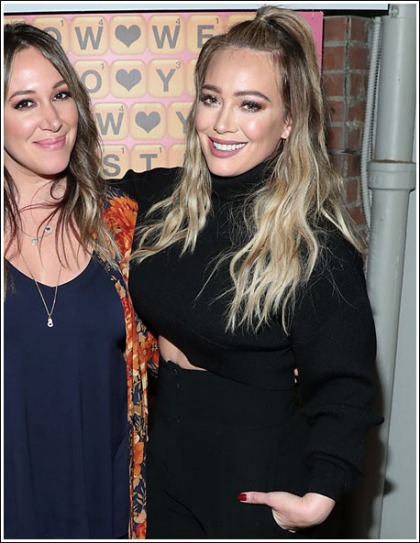 Hilary Duff Busting Out Some Major Bosom Action Hilary Duff Busting Out Some Major Bosom Action