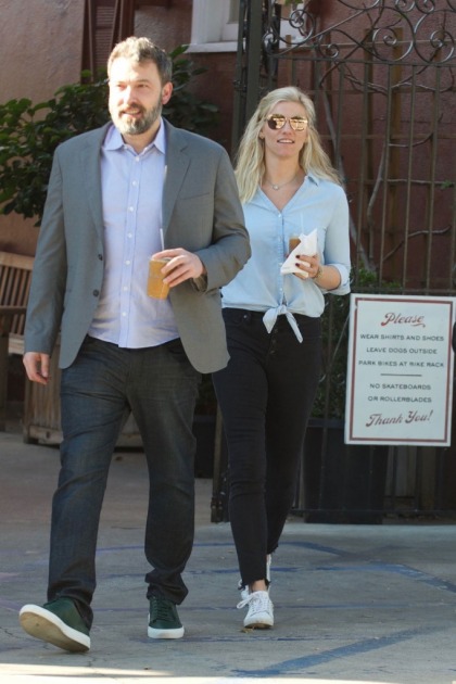 Ben Affleck and Lindsay Shookus spotted out in LA on Saturday