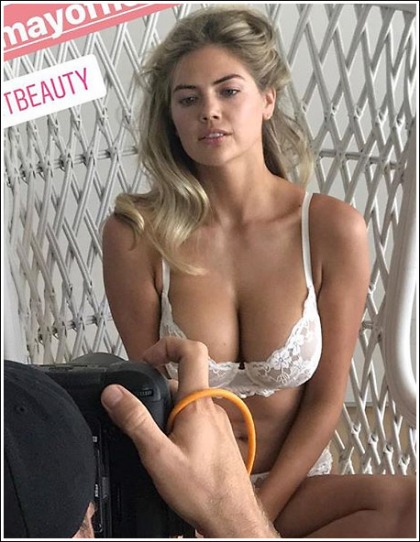 Kate Upton Drops A Massive Cleavage Bomb In Naughty Lingerie Kate Upton Drops A Massive Cleavage Bomb In Naughty Lingerie