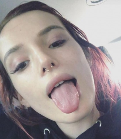 Bella Thorne's Tongue Tease Is Back